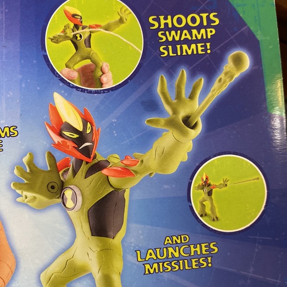 Ben 10 DNA Alien Heroes Swampfire - 2008 - Picture 9 of 9